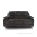 Living Room Sectional Recliner Velvet Fabric Sofa